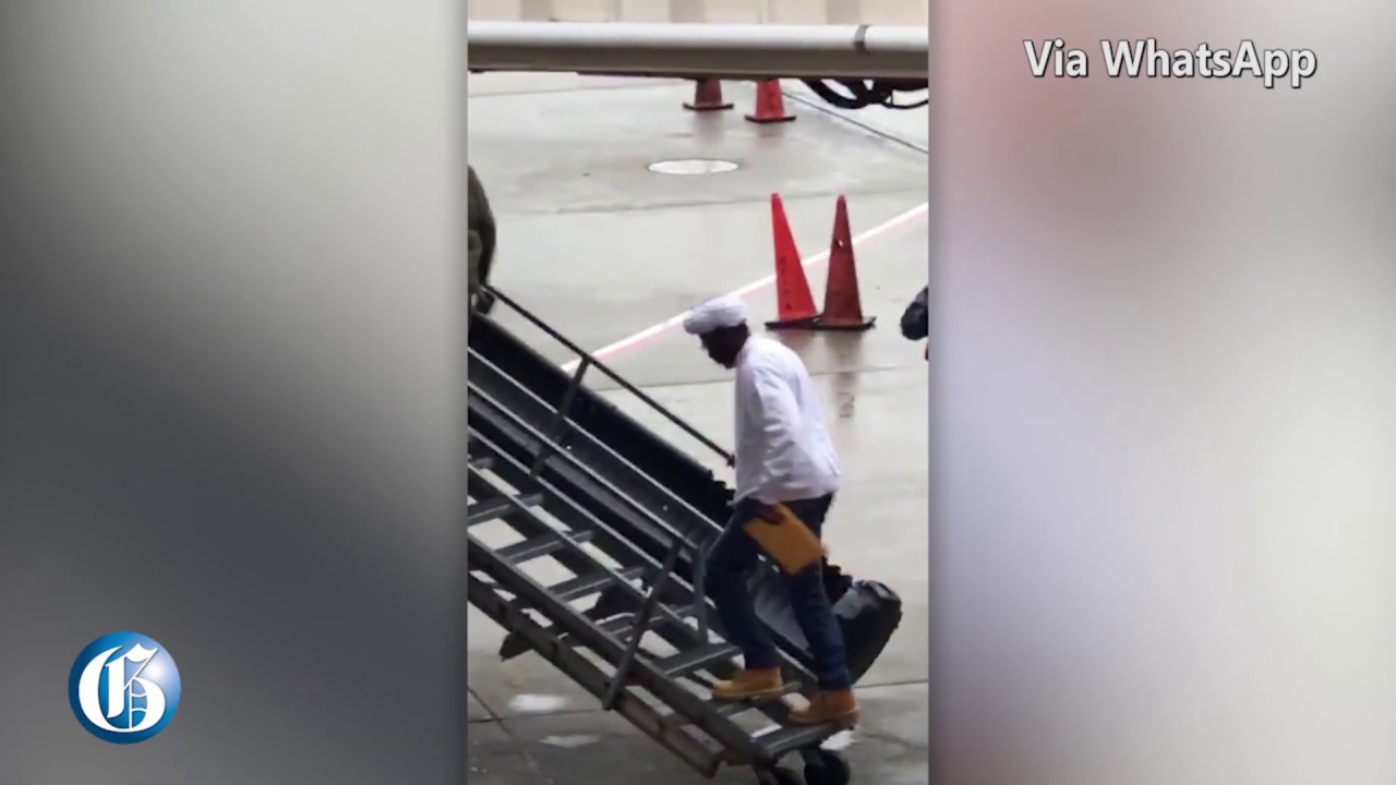 Buju Banton Boarding Flight from Atlanta to Kingston, Jamaica [12/7/2018]