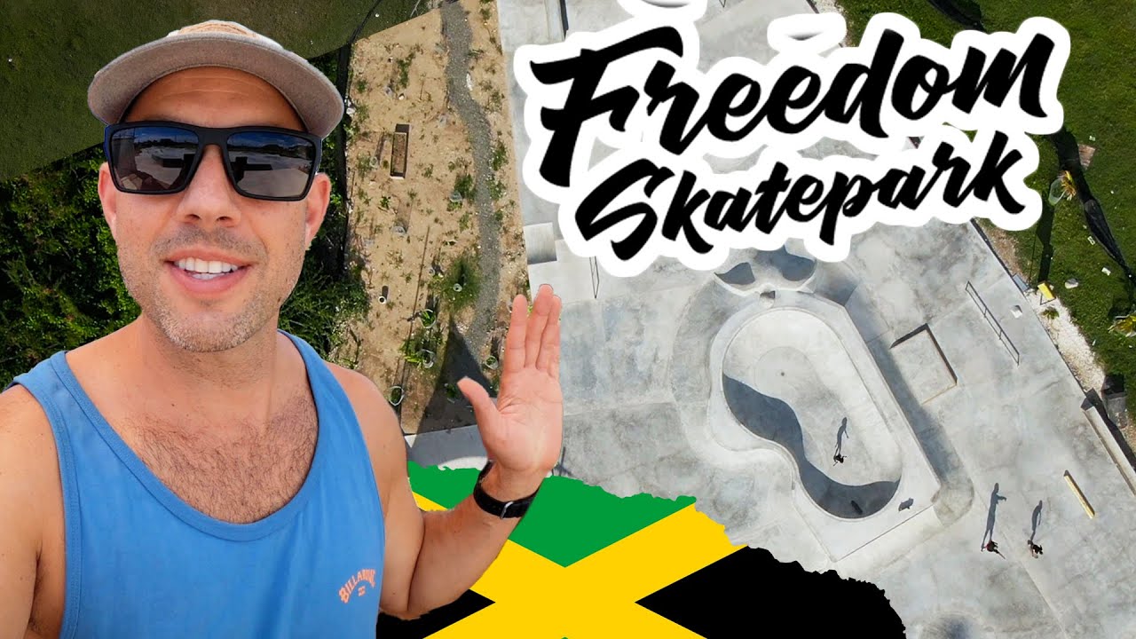 First Skateboard Park in Jamaica - FREEDOM PARK [6/11/2021]