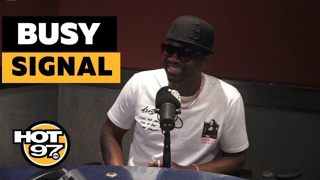 Busy Signal On Getting A Second Chance, Jamaica & On Da Reggae Tip @ HOT 97 [8/30/2019]