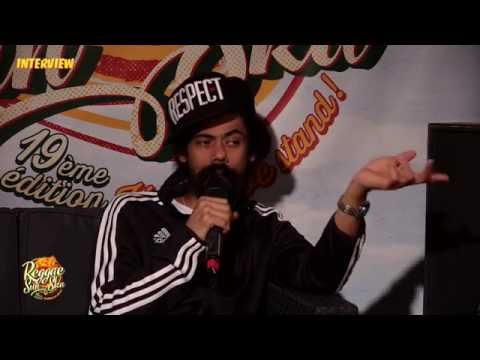 Interview with Damian Marley @ Reggae Sun Ska 2016 [8/7/2016]