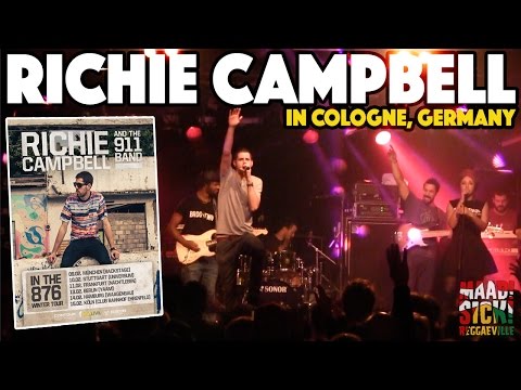 Richie Campbell & The 911 Band in Cologne, Germany [2/15/2016]