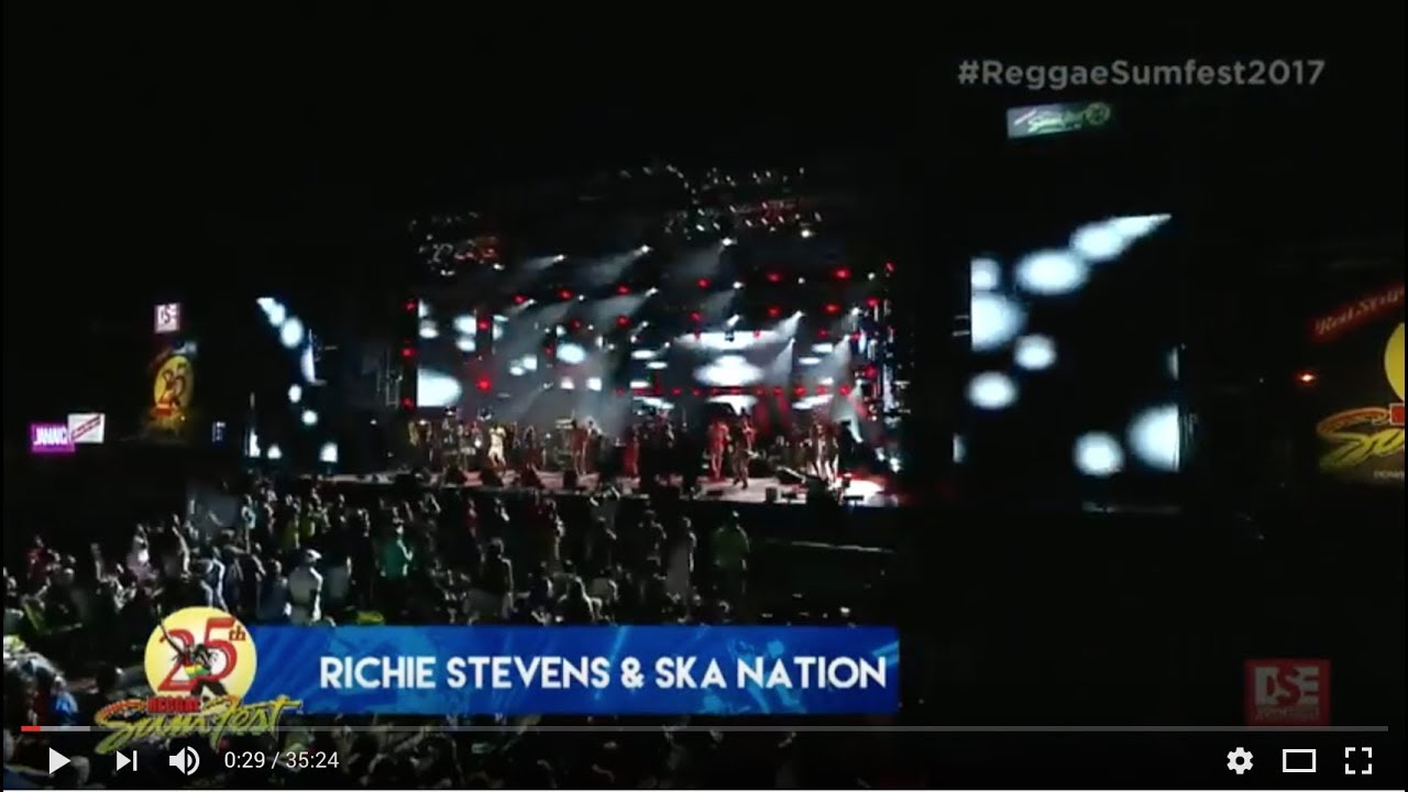 Richie Stephens & The Ska Nation Band @ Reggae Sumfest 2017 [7/22/2017]