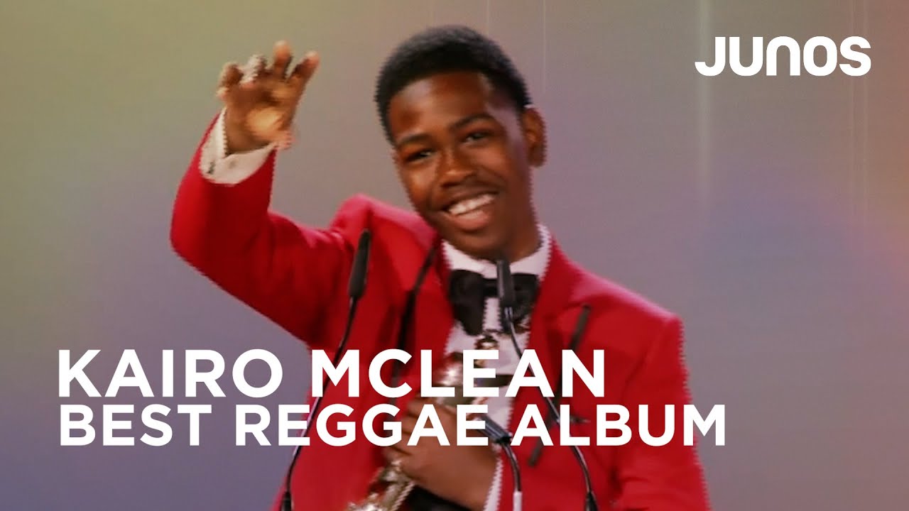 Kairo McLean wins 'Reggae Recording of the Year' @ Juno Awards 2022 [5/14/2022]