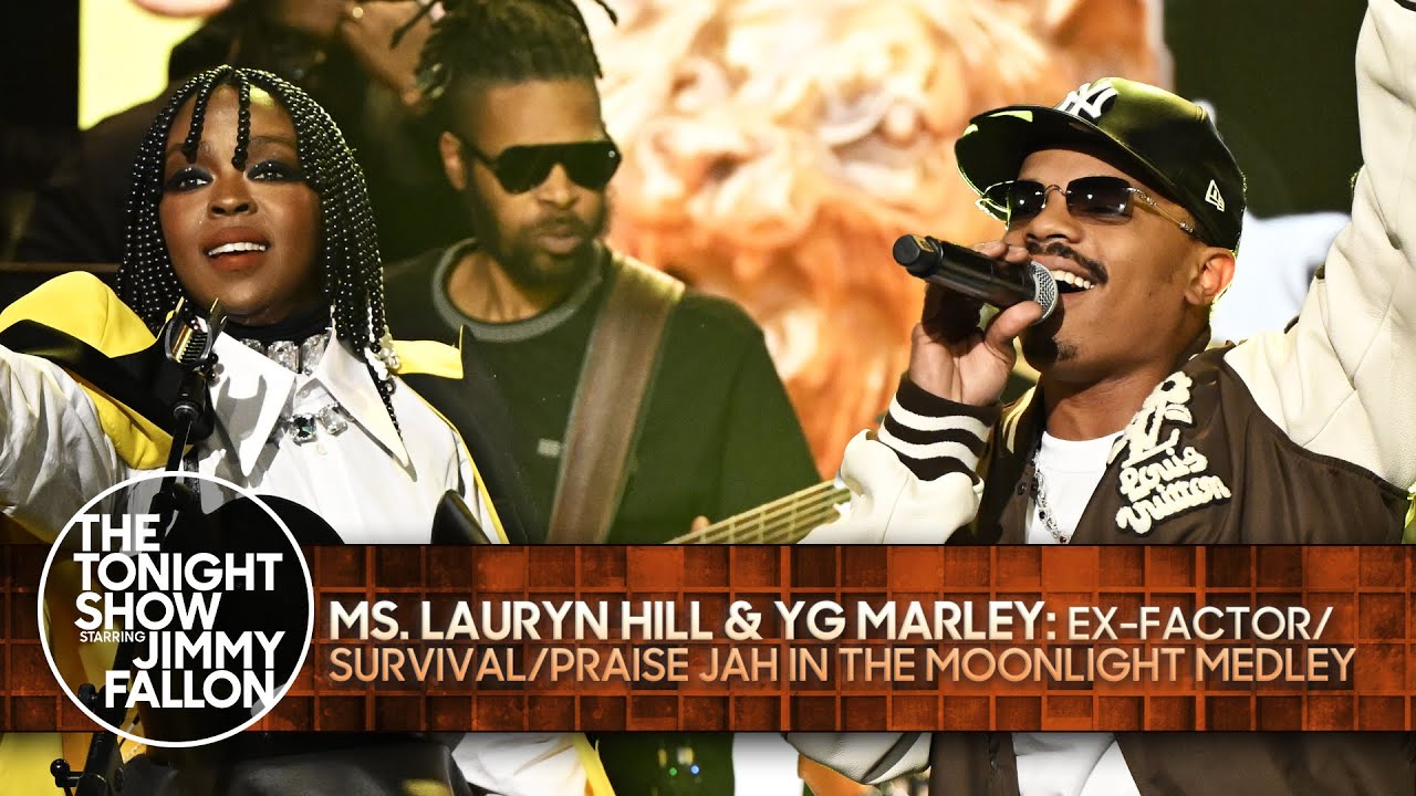 Ms. Lauryn Hill & YG Marley @ The Tonight Show Starring Jimmy Fallon [5/14/2024]