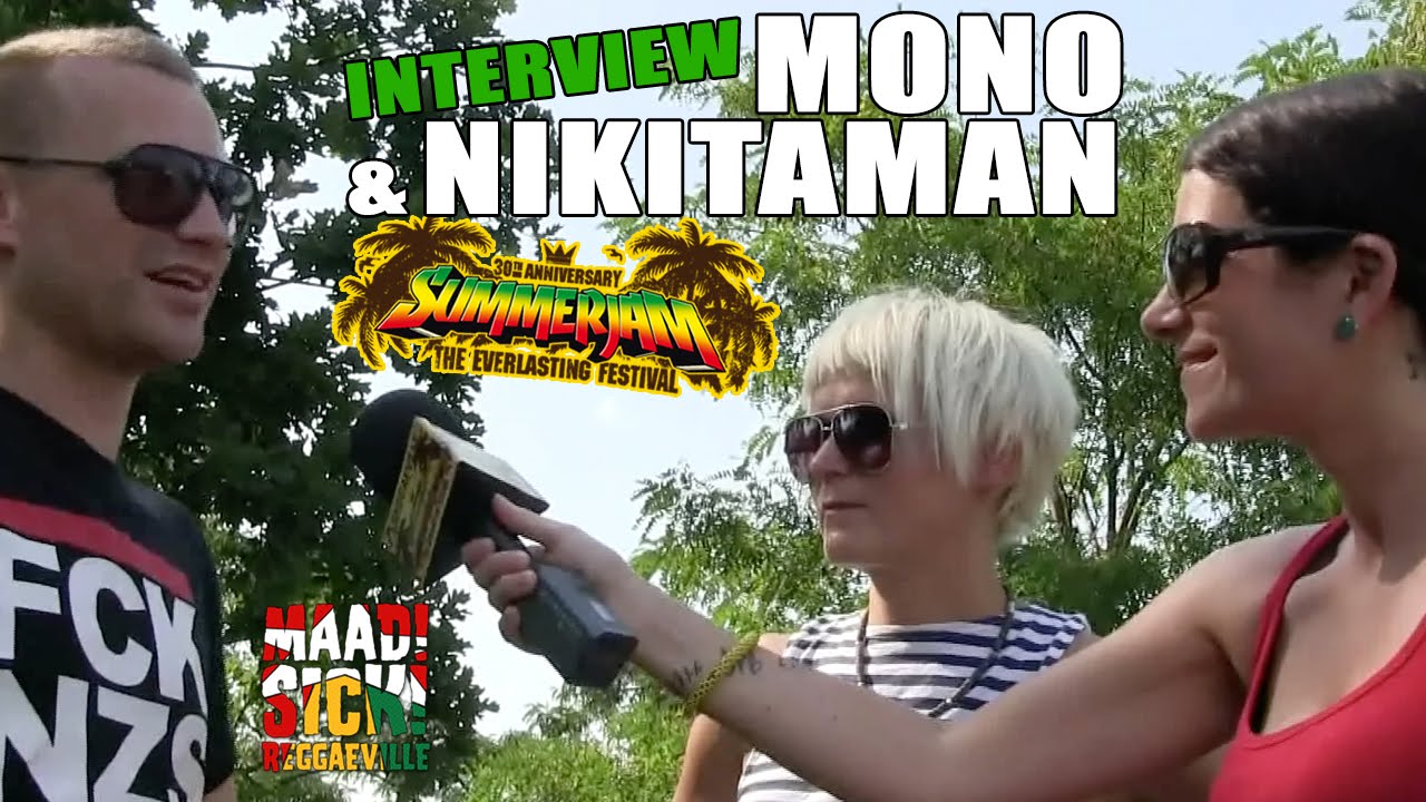 Interview with Mono & Nikitaman @ SummerJam 2015 [7/3/2015]