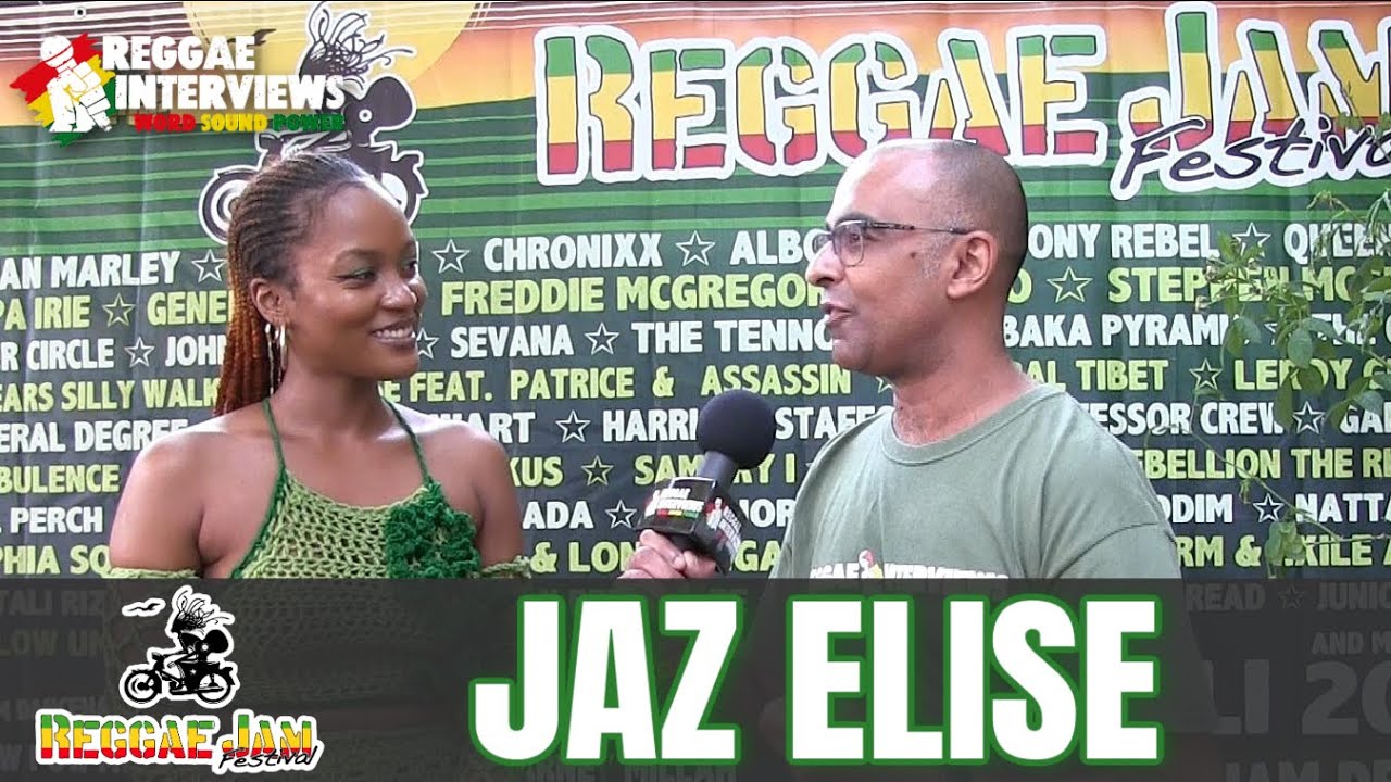 Jaz Elise Interview - Reggae Jam 2023 @ Reggae Interviews [8/6/2023]