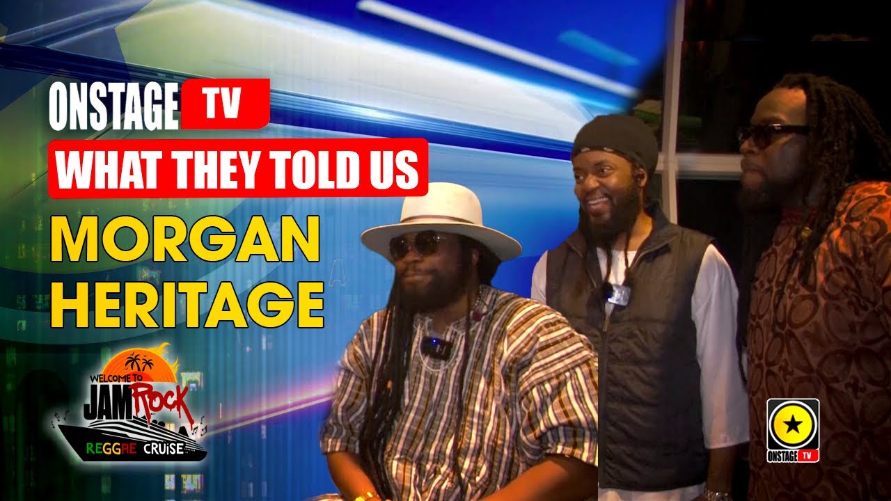Morgan Heritage Interview @ Welcome To jamrack Reggae Cruise 2022 [12/7/2022]