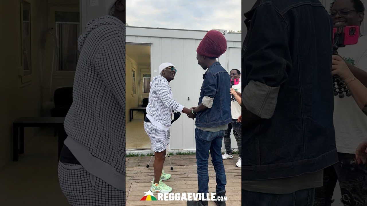 Alpha Blondy backstage with Meta Dia & Morgan Heritage @ Sun Splash Reggae Festival 2025 [7/13/2025]