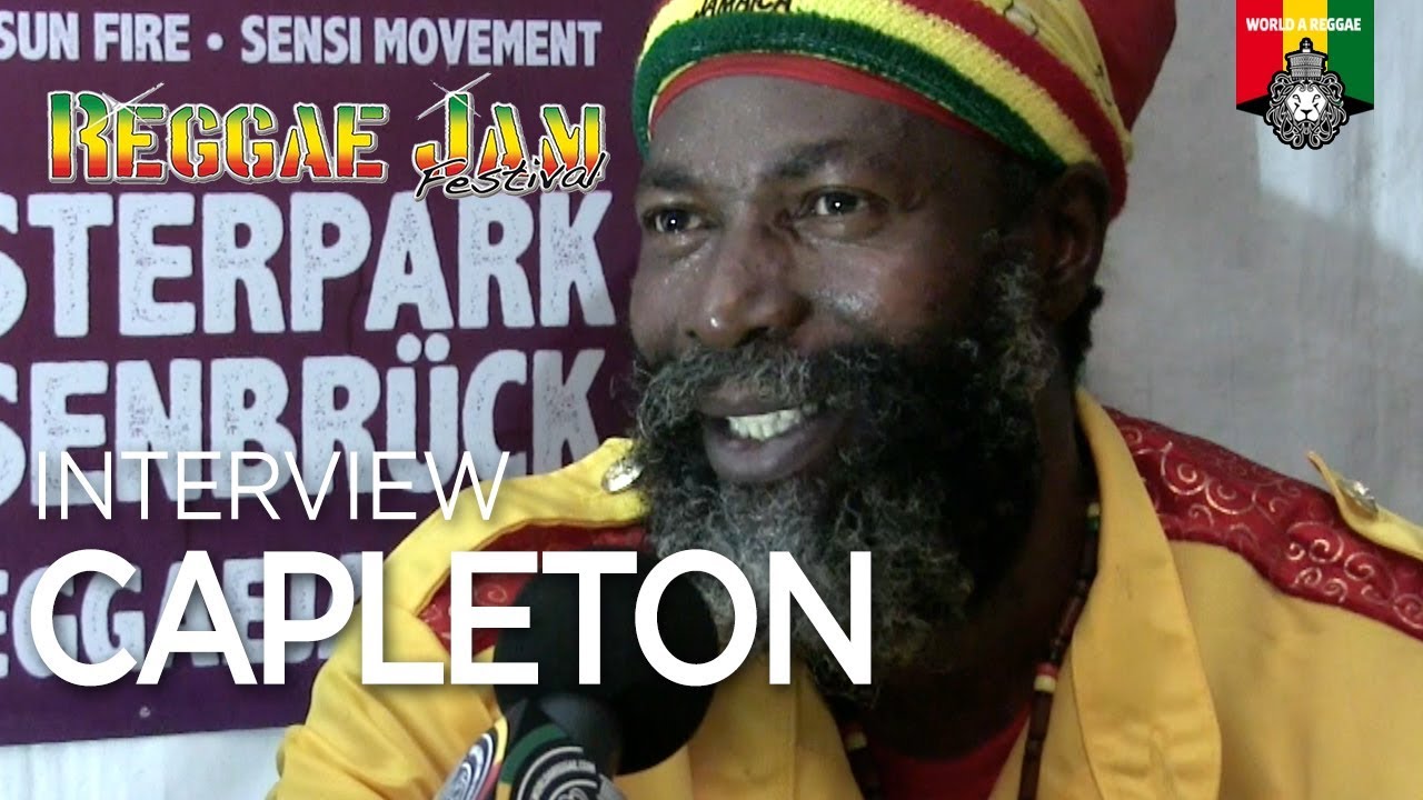 Capleton Interview with World A Reggae @ Reggae Jam Germany 2018 [8/3/2018]