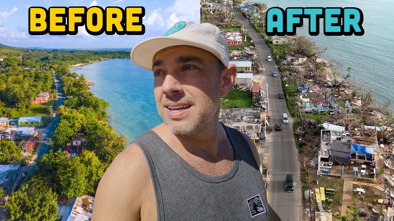 Ras Kitchen - Tosh Town, Jamaica after the Hurricane