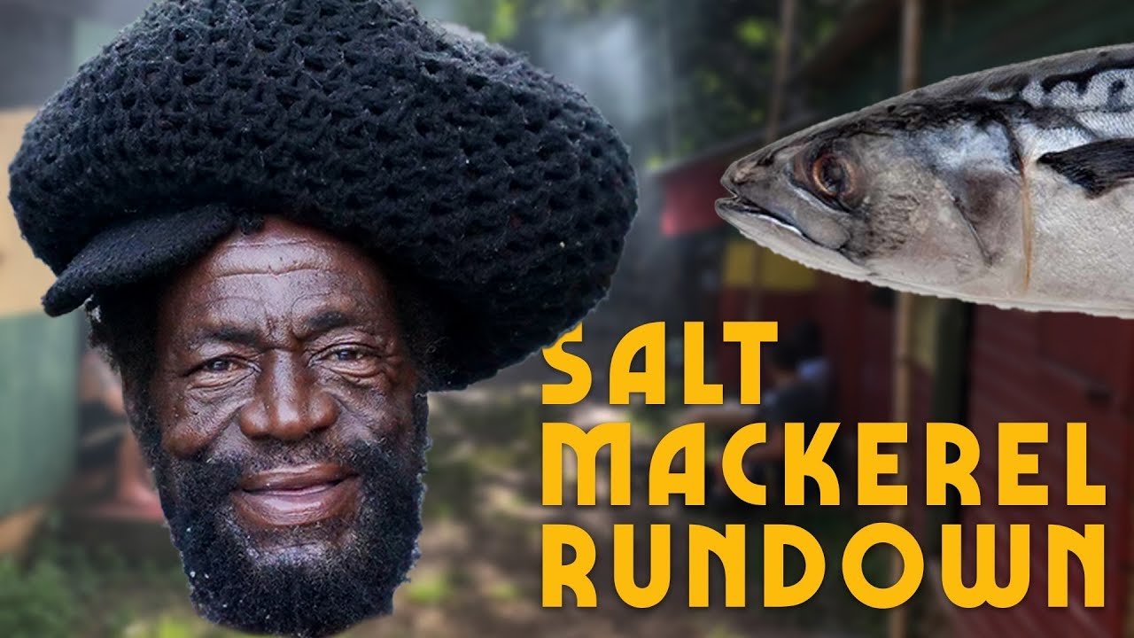 Ras Kitchen - How to Cook Salt Mackerel Rundown Jamaica Style! [9/6/2019]