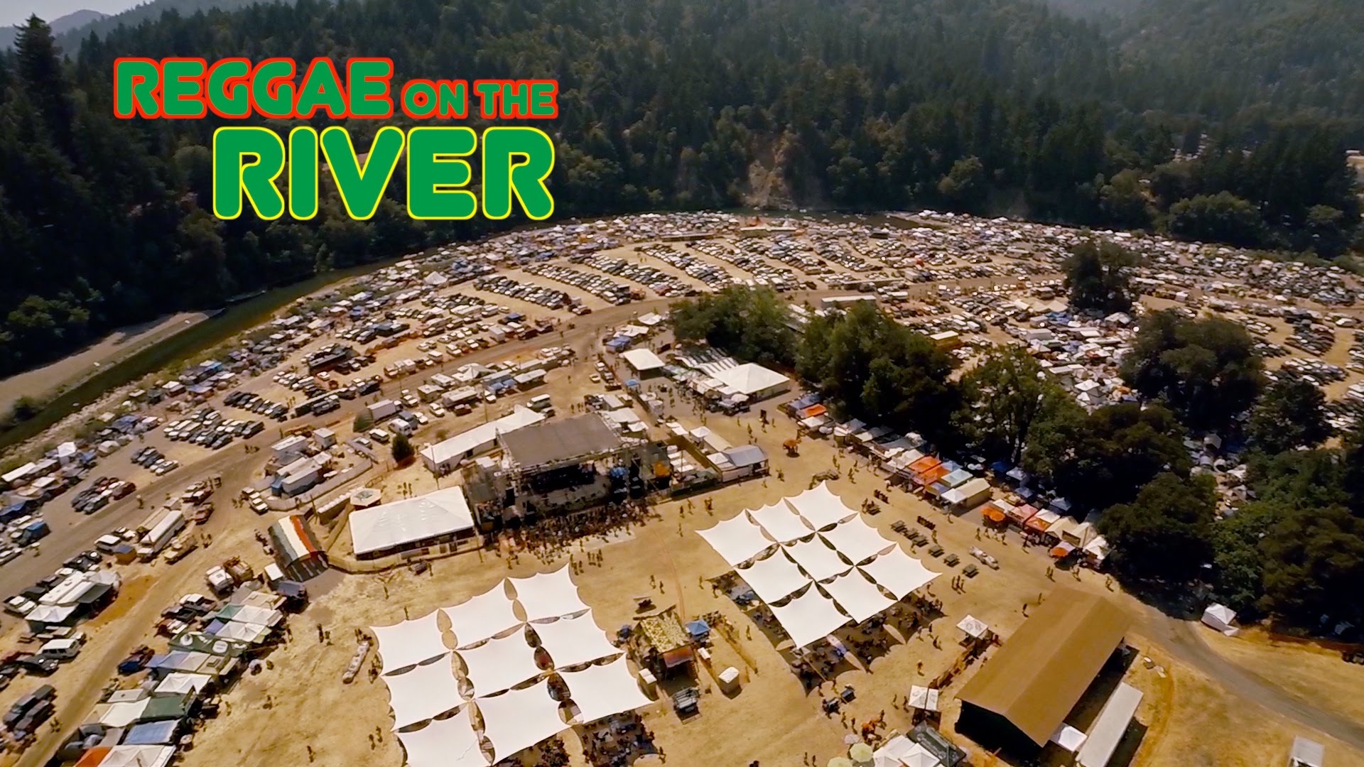 Reggae on the River 2014 - Aerial Views [8/2/2014]