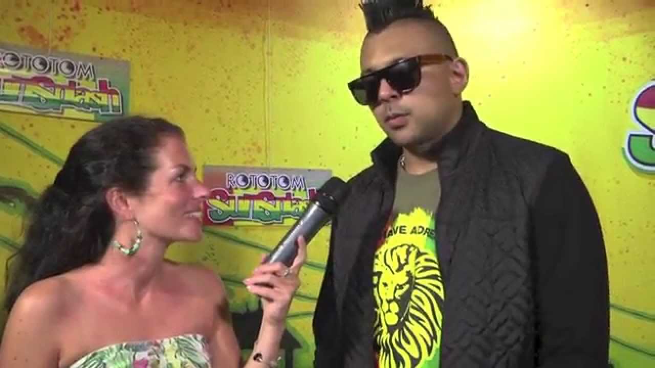 Interview with Sean Paul @ Rototom Sunsplash 2014 [8/20/2014]