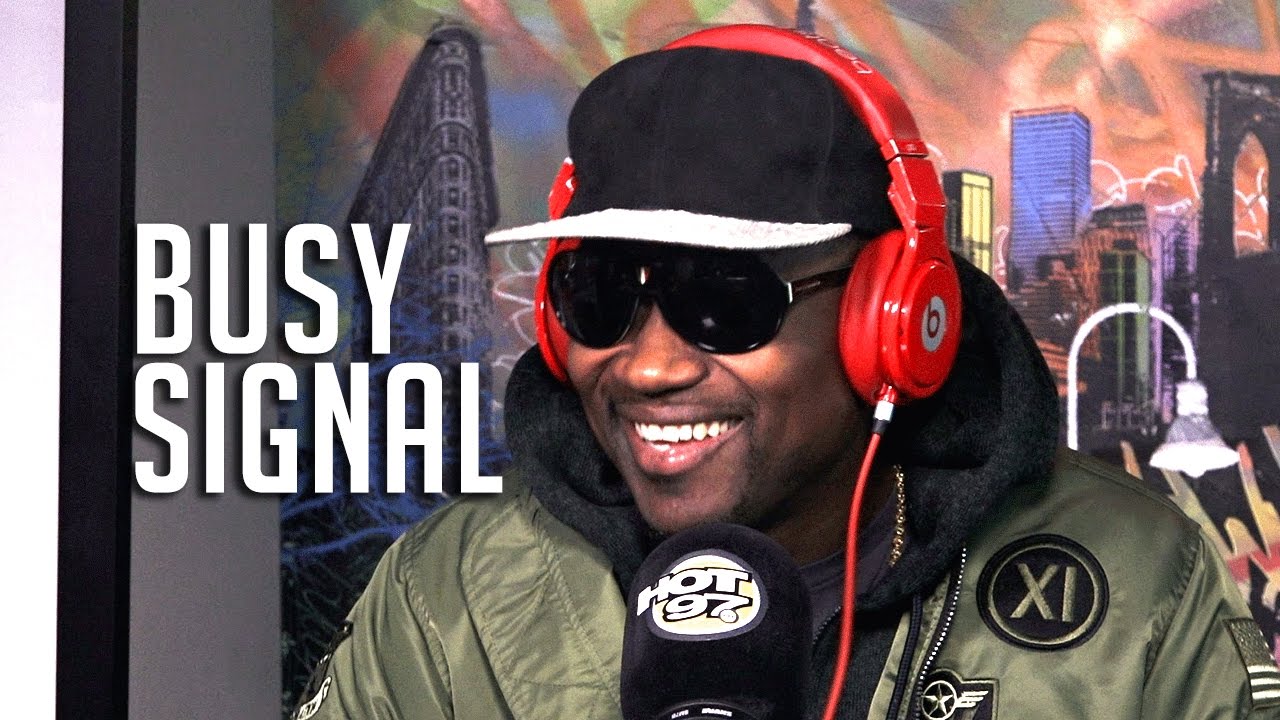 Interview with Busy Signal @ HOT97 [1/19/2017]