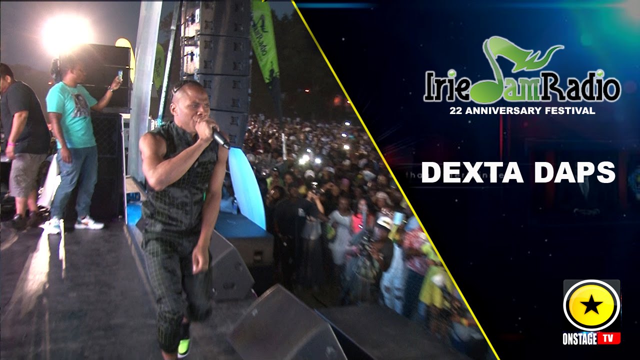 Dexta Daps @ Irie Jam Radio Anniversary Festival 2015 (Onstage TV) [9/6/2015]