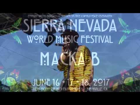 Macka B @ Sierra Nevada World Music Festival 2017 [6/17/2017]