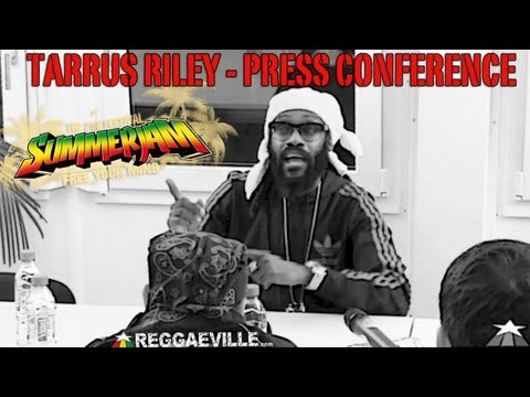 Tarrus Riley - Press Conference @ SummerJam [7/5/2013]
