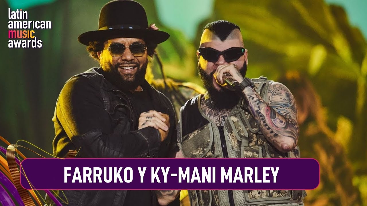 Farruko & Ky-Mani Marley - Rasta Reggae @ Latin American Music Awards 2024 [4/25/2024]