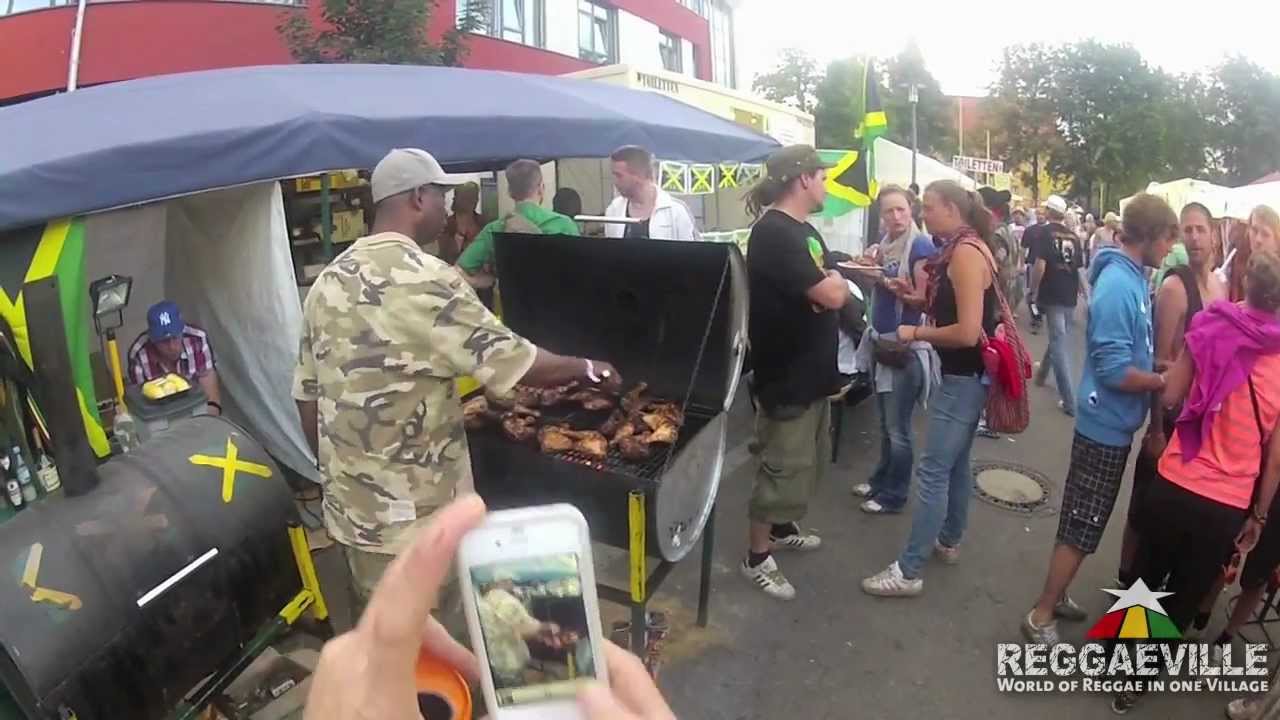 Reggae Jam 2012 - HeadCam Backstage&Area Walk [8/5/2012]