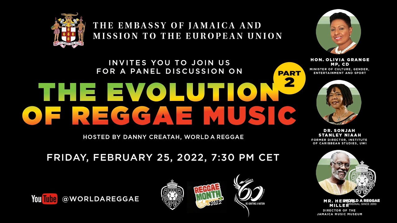 The Evolution of Reggae Music - Panel Discussion [2/25/2022]