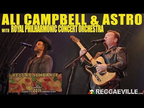 Ali Campbell & Astro of UB40 with Royal Philharmonic Concert Orchestra @ Reggae Sundance 2014 [8/9/2014]