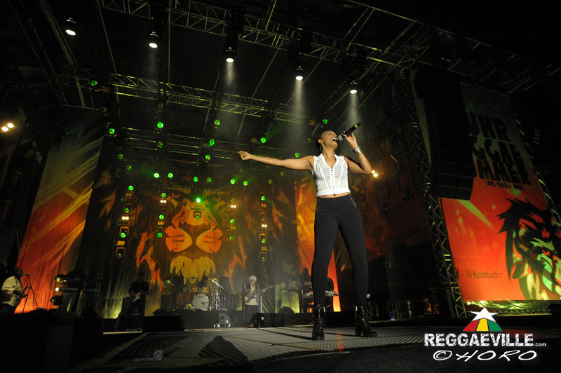 Alaine feat. Dean Fraser @ Ruhr Reggae Summer 2016, 8/5/2016