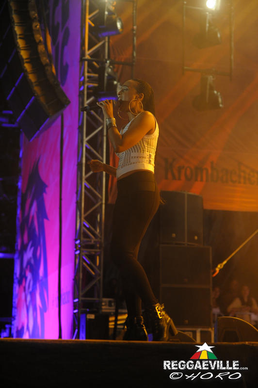 Alaine feat. Dean Fraser @ Ruhr Reggae Summer 2016, 8/5/2016