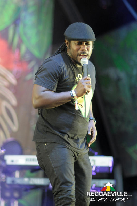 Alaine with Dean Fraser @ Rototom Sunsplash 2016