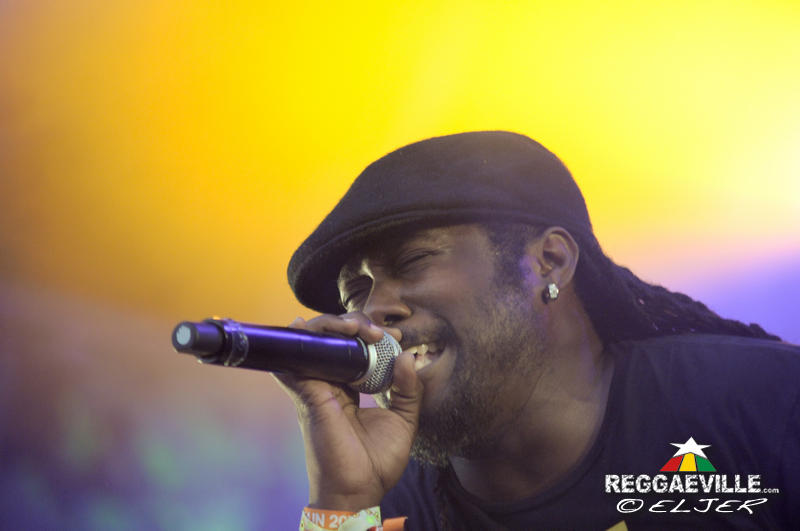 Alaine with Dean Fraser @ Rototom Sunsplash 2016