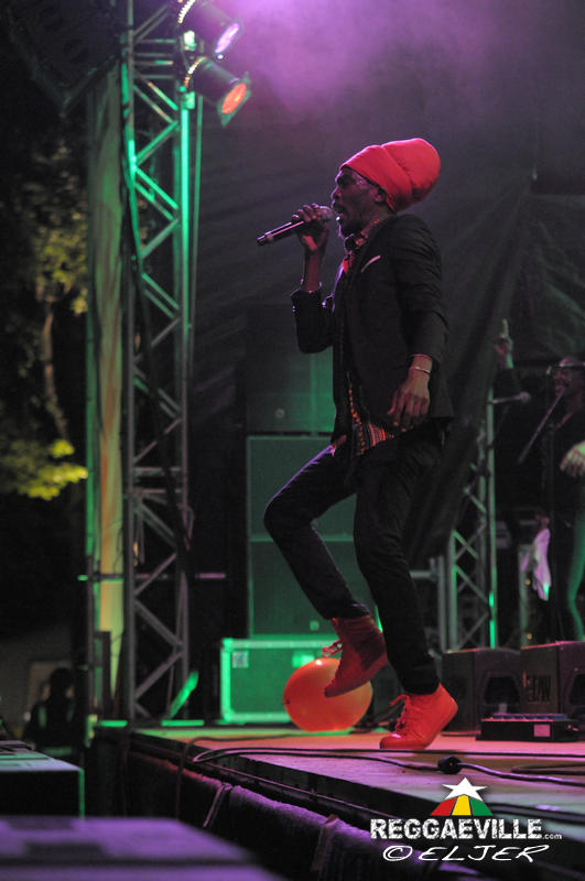 Anthony B with House Of Riddim @ Ruhr Reggae Summer - Dortmund 2016