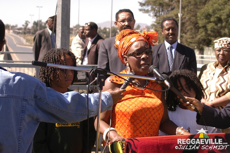 Inauguration of Bob Marley Square in Addis Ababa, Ethiopia