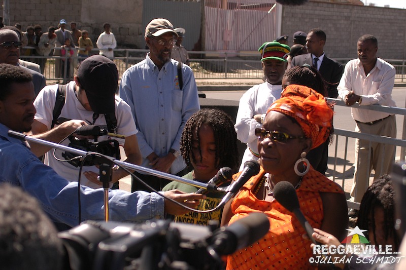 Inauguration of Bob Marley Square in Addis Ababa, Ethiopia