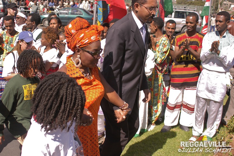 Inauguration of Bob Marley Square in Addis Ababa, Ethiopia
