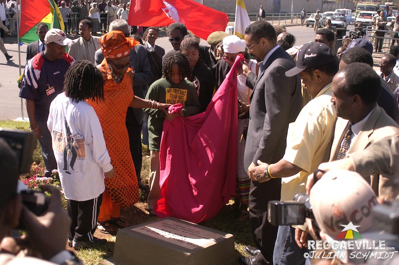 Inauguration of Bob Marley Square in Addis Ababa, Ethiopia