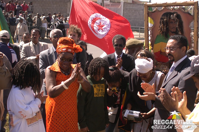 Inauguration of Bob Marley Square in Addis Ababa, Ethiopia