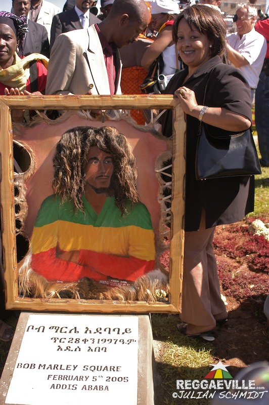 Inauguration of Bob Marley Square in Addis Ababa, Ethiopia