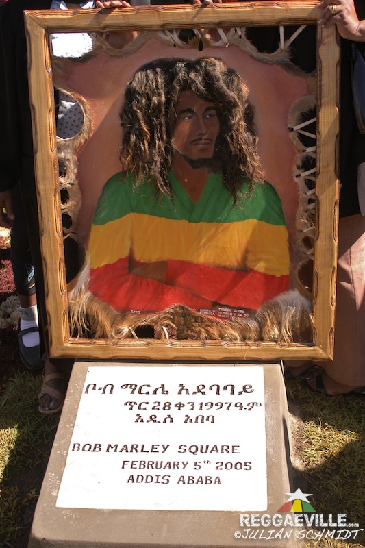 Inauguration of Bob Marley Square in Addis Ababa, Ethiopia
