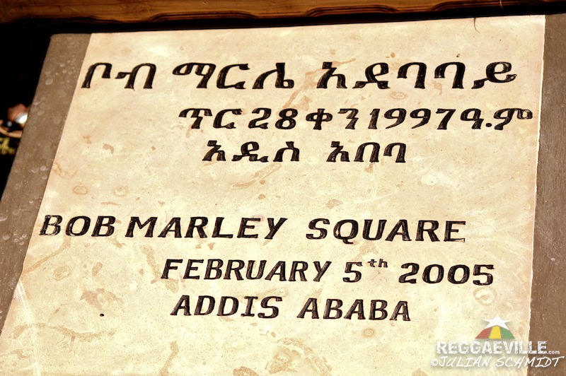 Inauguration of Bob Marley Square in Addis Ababa, Ethiopia