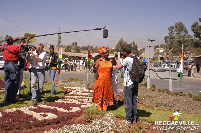 Inauguration of Bob Marley Square in Addis Ababa, Ethiopia