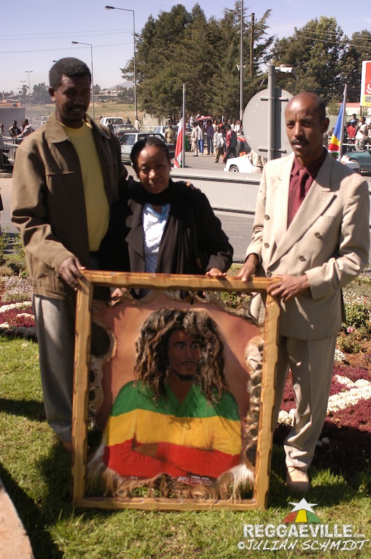 Inauguration of Bob Marley Square in Addis Ababa, Ethiopia
