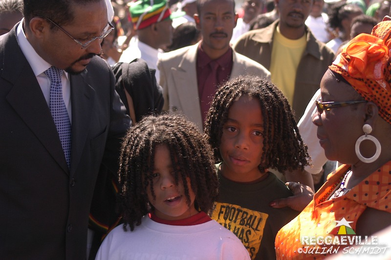 Inauguration of Bob Marley Square in Addis Ababa, Ethiopia
