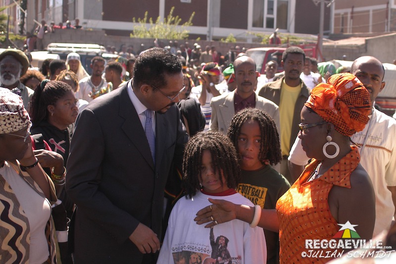 Inauguration of Bob Marley Square in Addis Ababa, Ethiopia