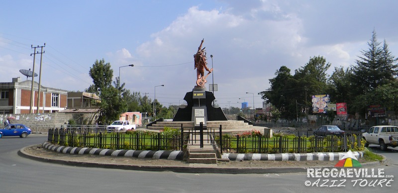 Bob Marley Statue in Addis Ababa, Ethiopia