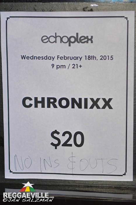 Chronixx with Kelissa & Keznamdi in Los Angeles, CA @ Dub Club