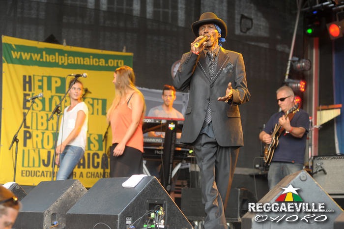 Errol Dunkley @ Reggae Jam 2014