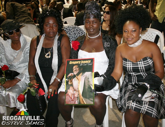 Gregory Isaacs Funeral in Kingston, Jamaica @ National Arena