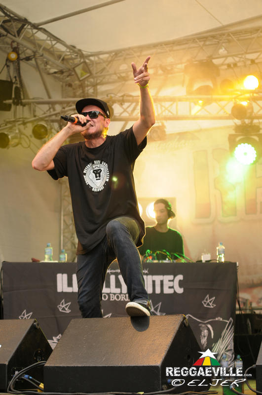 iLLBiLLY HiTEC with Longfingah & Kinetical @ Reggae Jam 2016