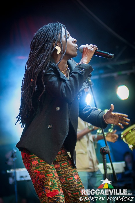 Jah 9 backed by Dubtonic Kru @ Regalowisko Bielawa Reggae Festival 2014