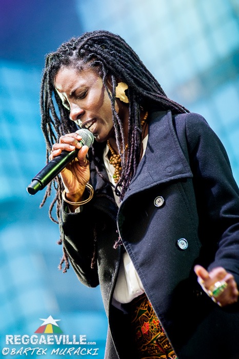 Jah 9 backed by Dubtonic Kru @ Regalowisko Bielawa Reggae Festival 2014