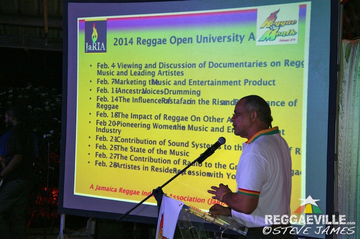 Reggae Month Media Reception in Kingston, Jamaica